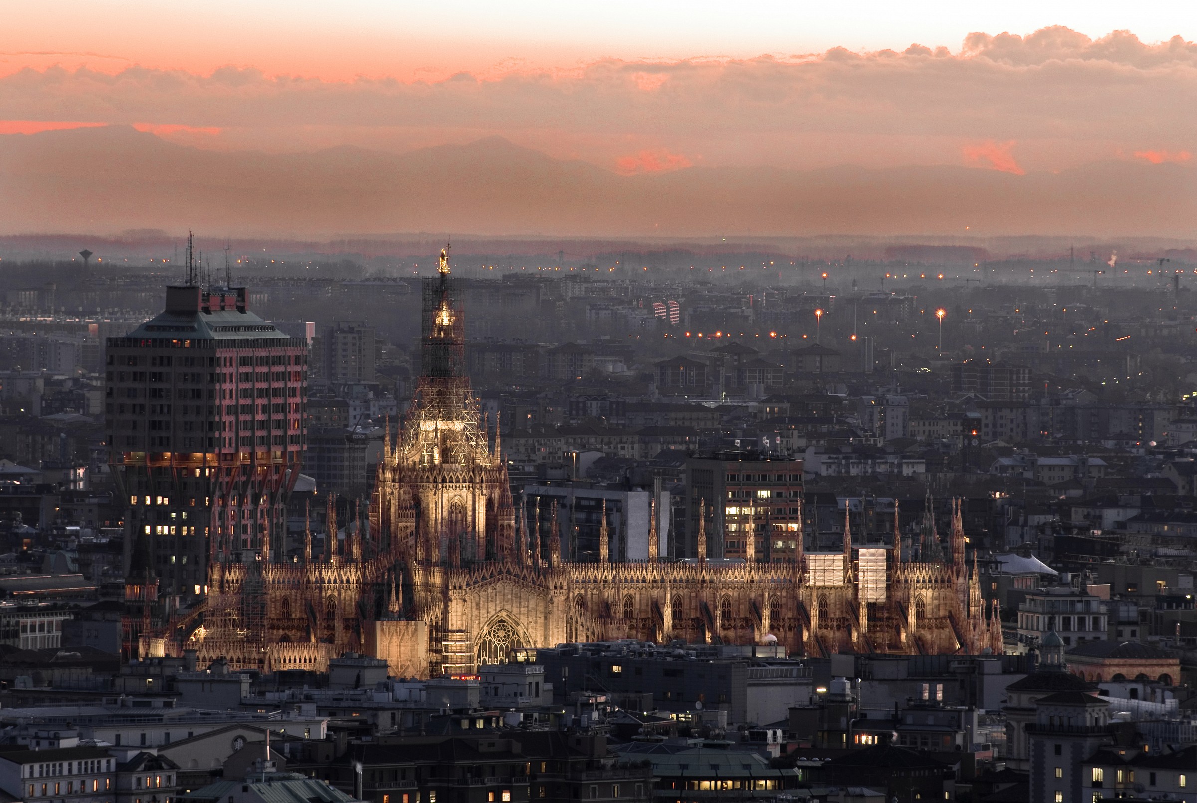 Tramonto sul Duomo