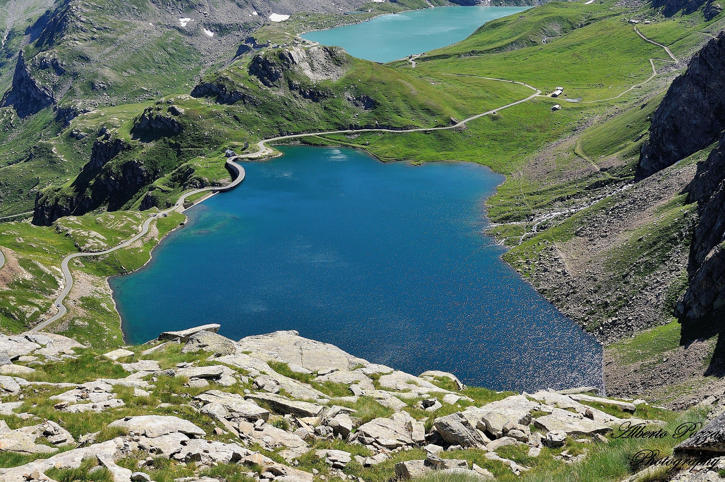 Agnel Lake (lake and Serrù) - Colle Nivolet