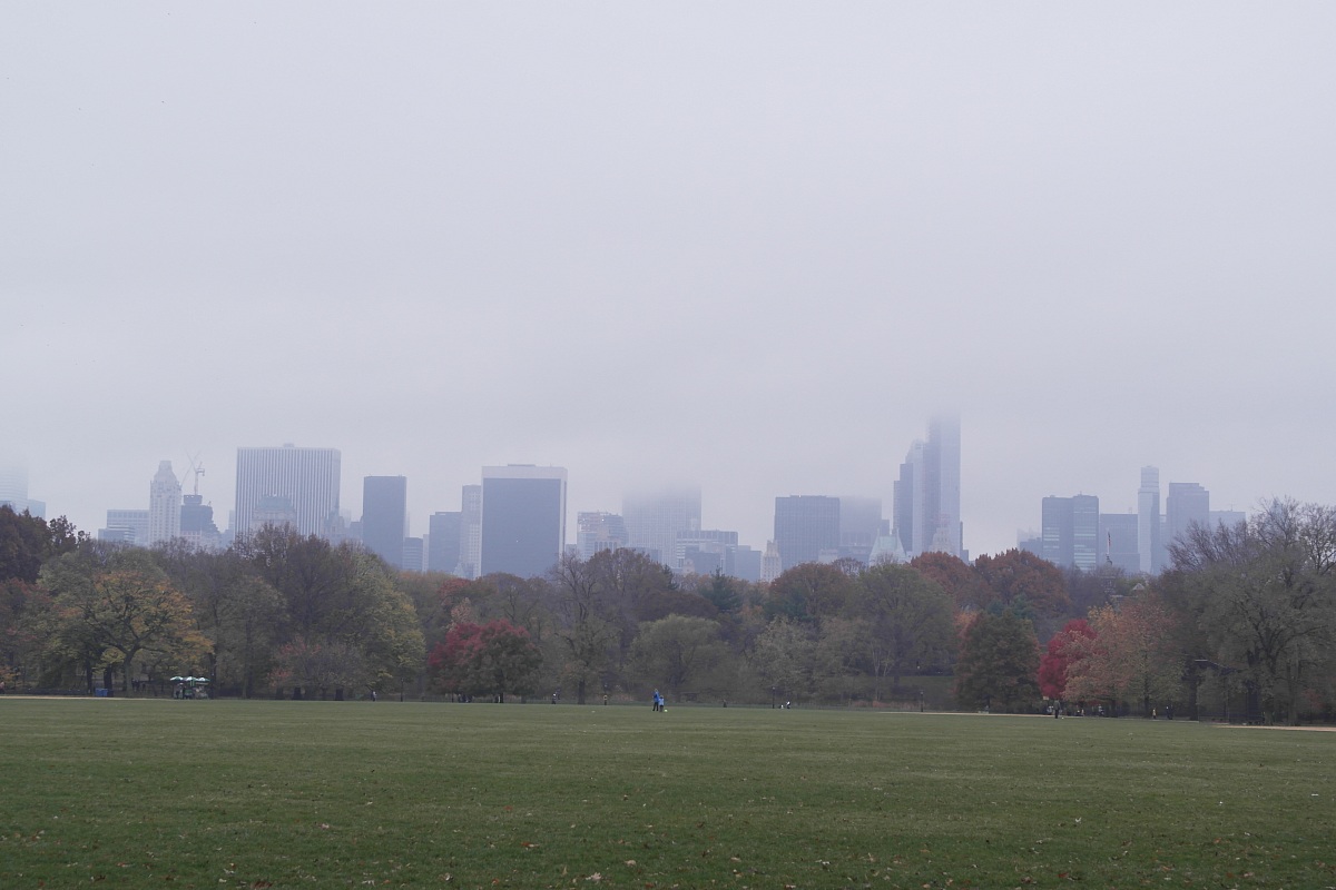 central park fog