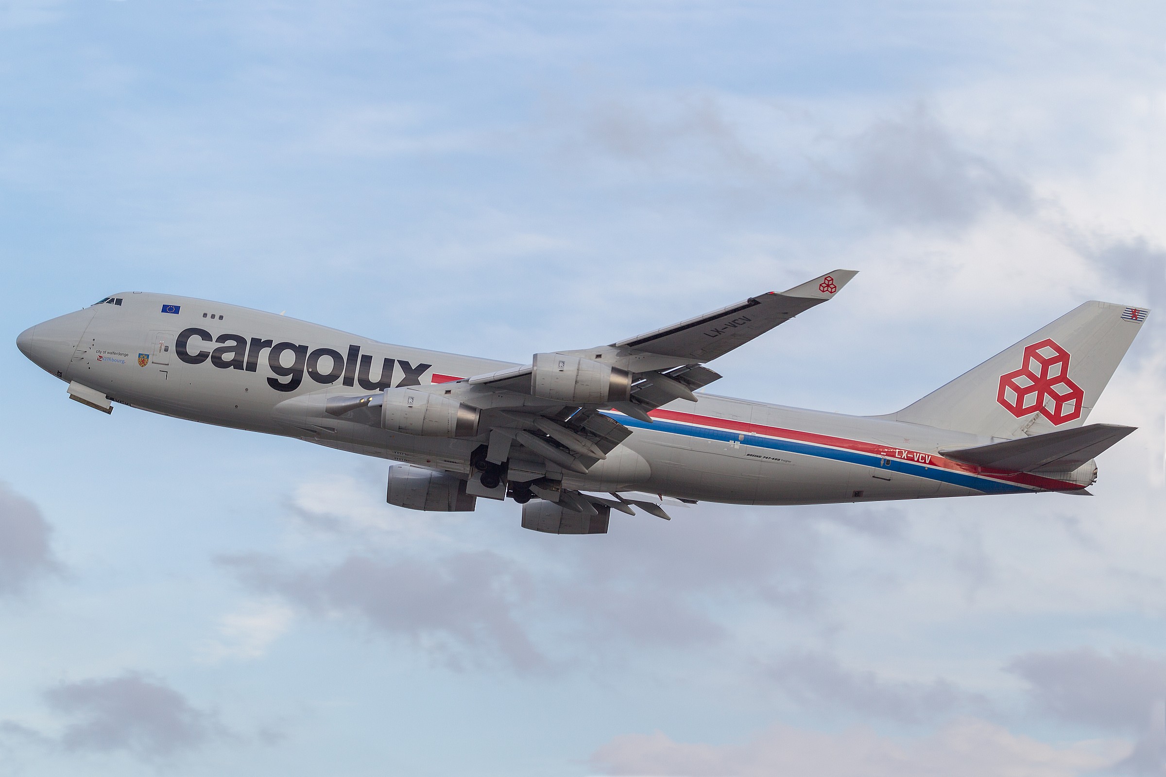 Boeing 747-400 Cargolux (allestimento Cargo)