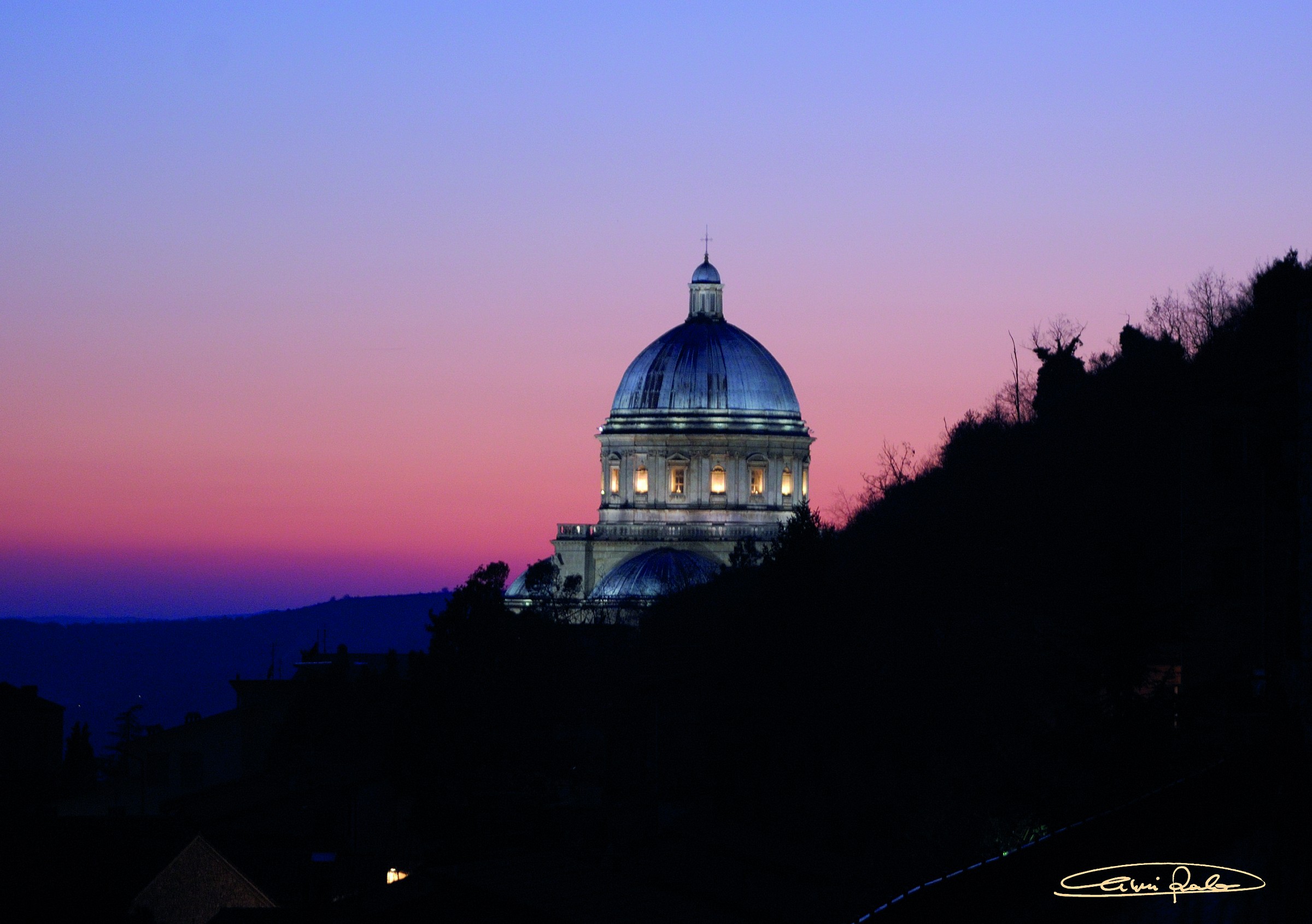 Temple of Consolation sm - Sunset