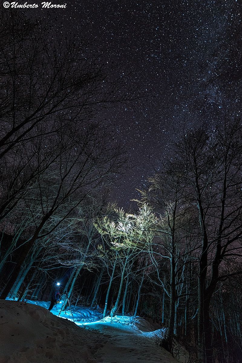 Fotografando la via Lattea