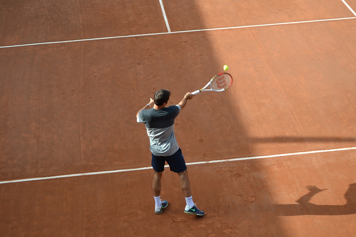 Roger Federer Forehand
