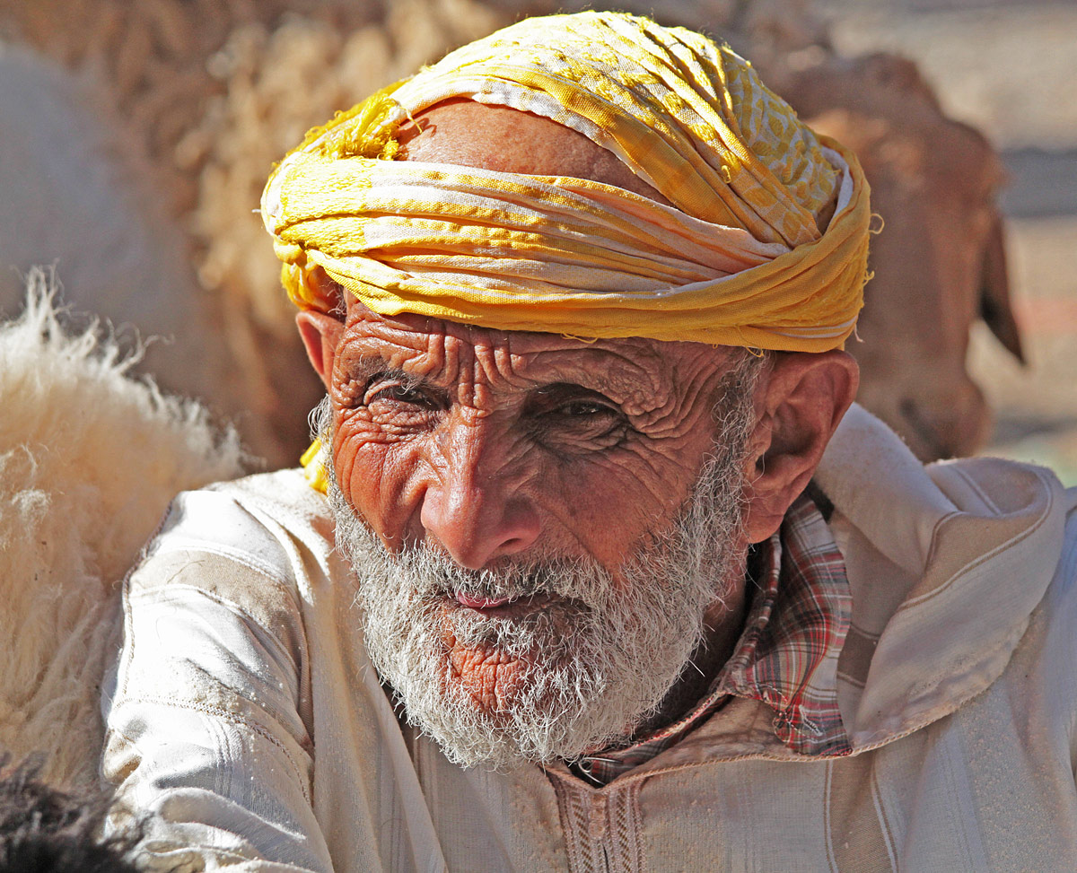 Nel mercato di agdz, Marocco
