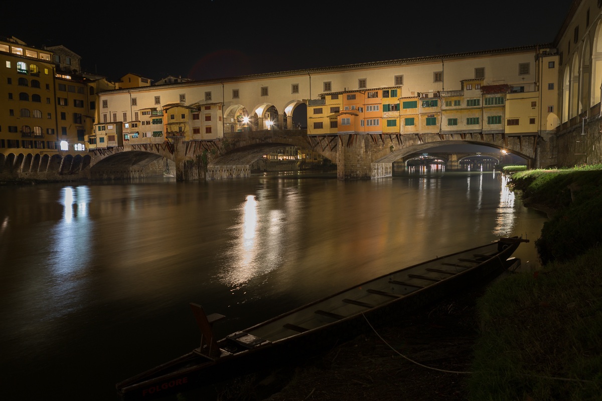Ponte vecchio visto dalla Canottieri