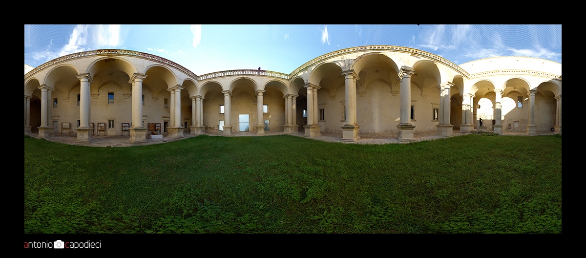 Panorama of the Cloister Olivetani