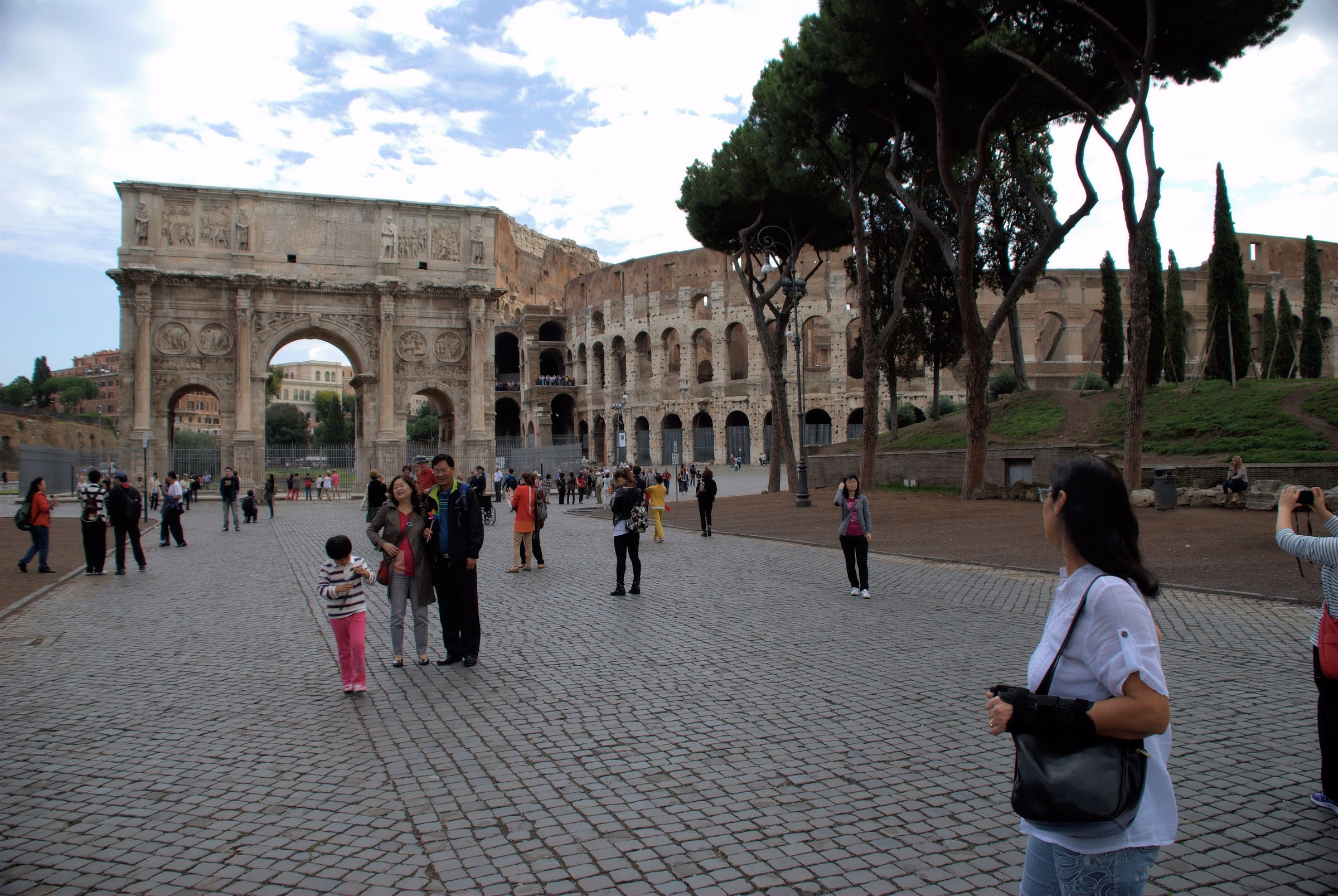 Arco e Colosseo (uniti?)