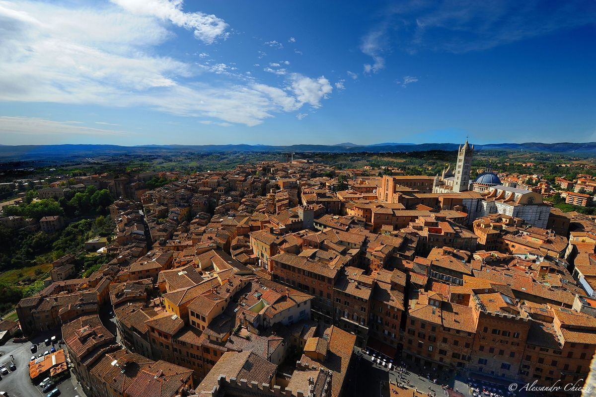 Veduta di Siena