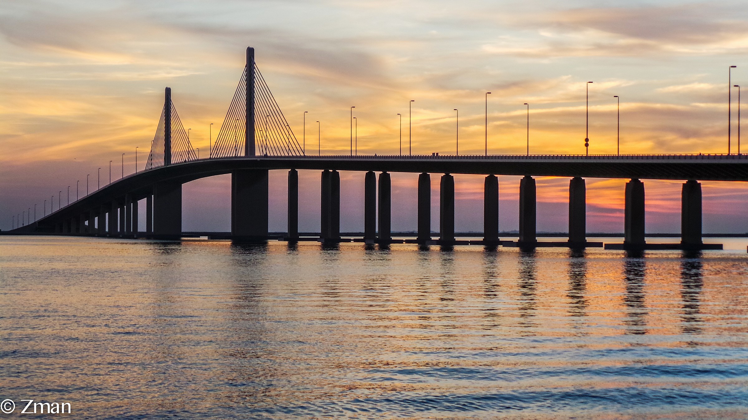 Ponte di No Where at Sunset