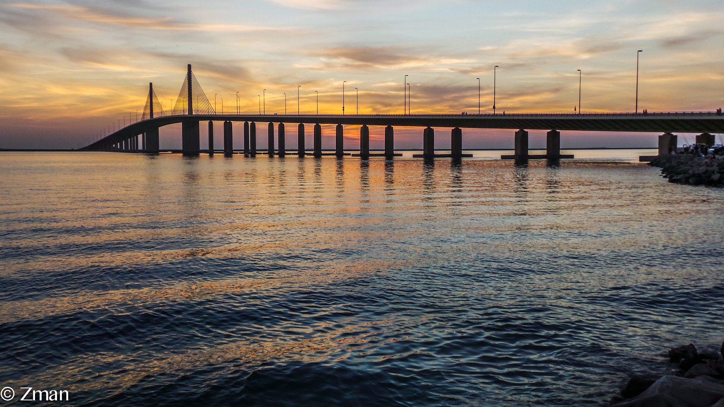 Ponte di No Where at Sunset
