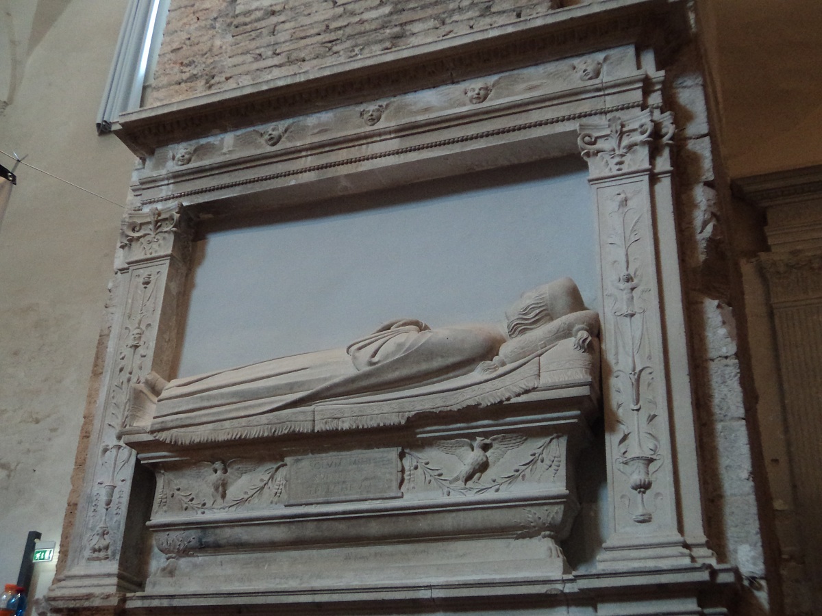Bas Relief in the church of San Domenico (Narni)