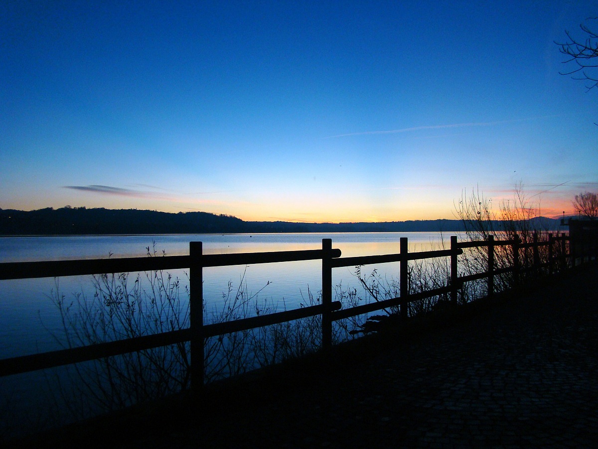 a new day over the fence