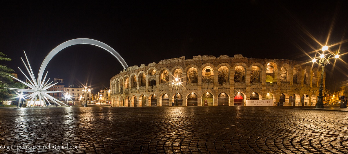 Arena di Verona...aspettando il Natale