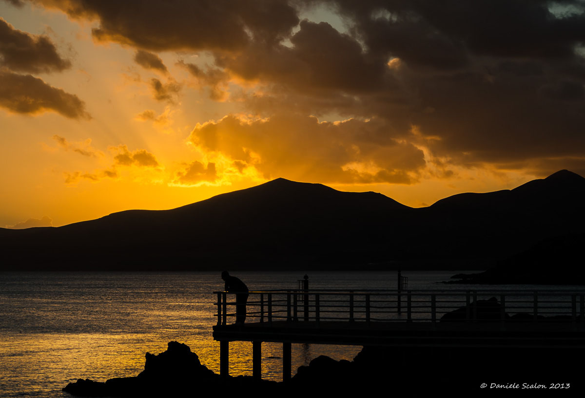 Sunset in Lanzarote 2