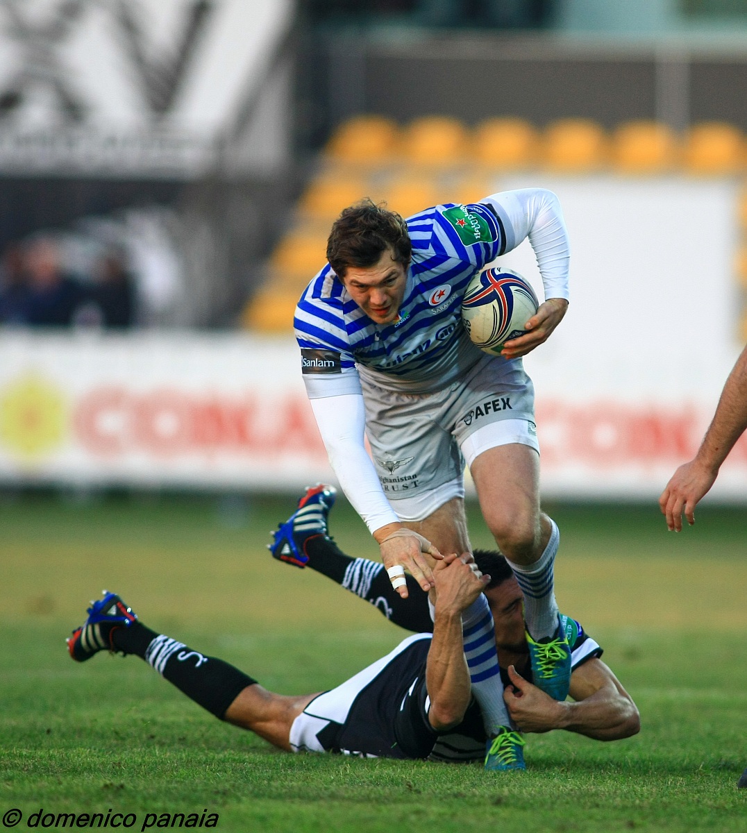 zebre vs saracens (heineken cup)