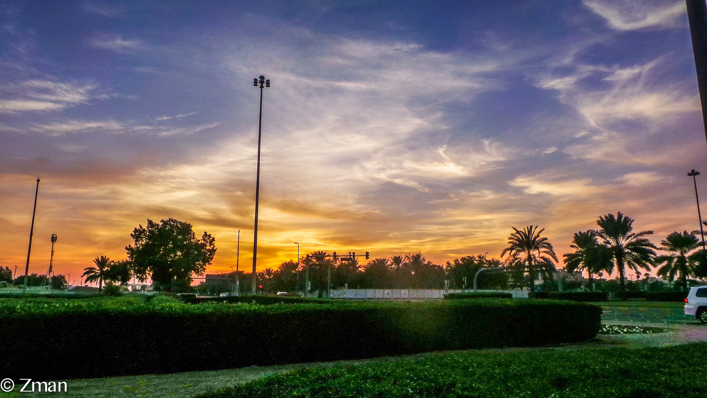 Grande Sunset un colpo ho preso durante l'arresto a Traf...