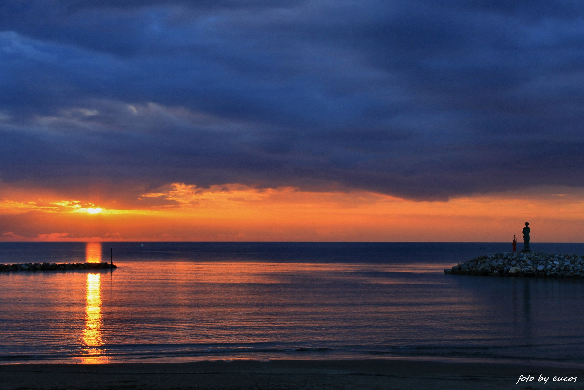 Sunset in San Vincenzo