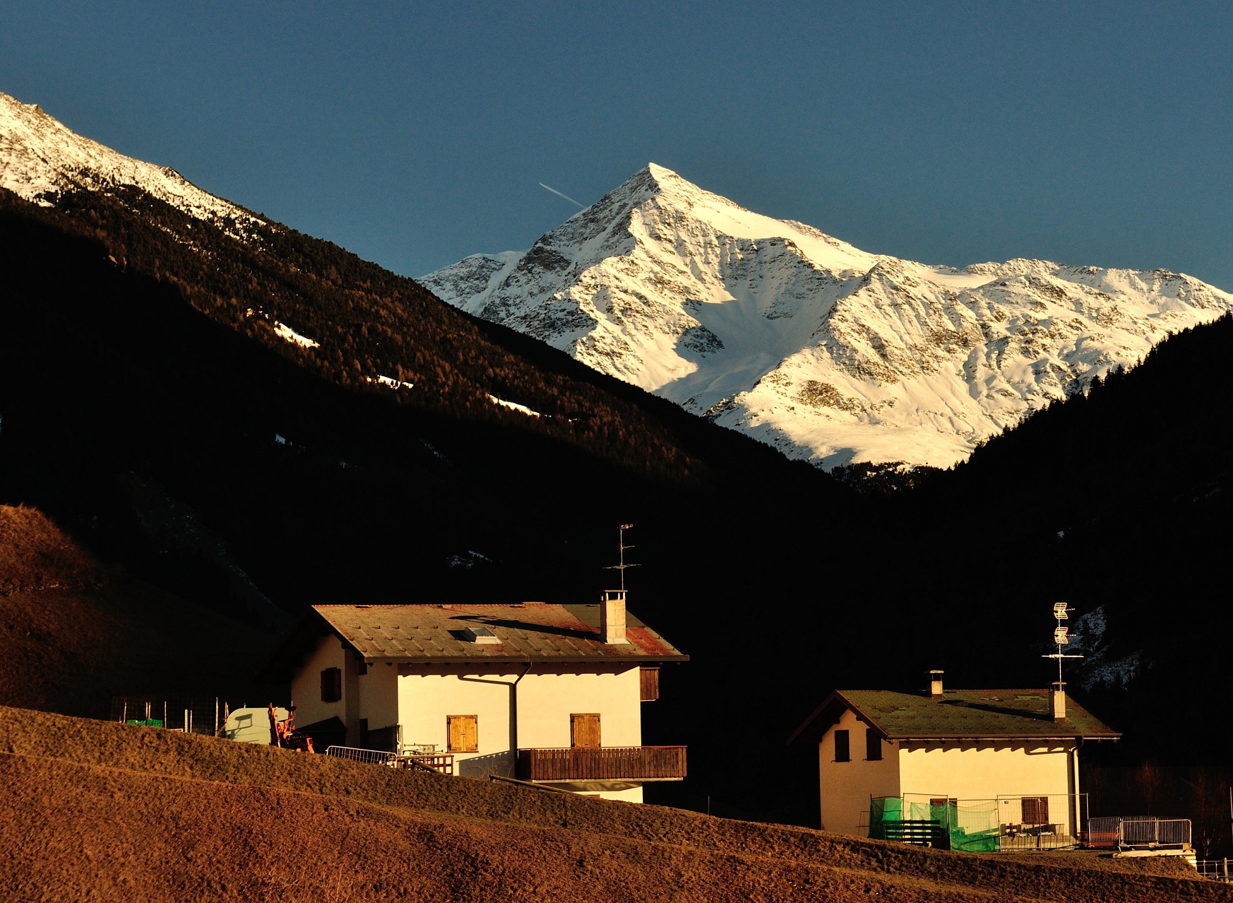 Un pallido sole invernale