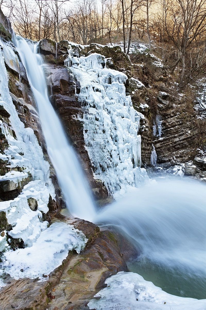 The second waterfall of Perino