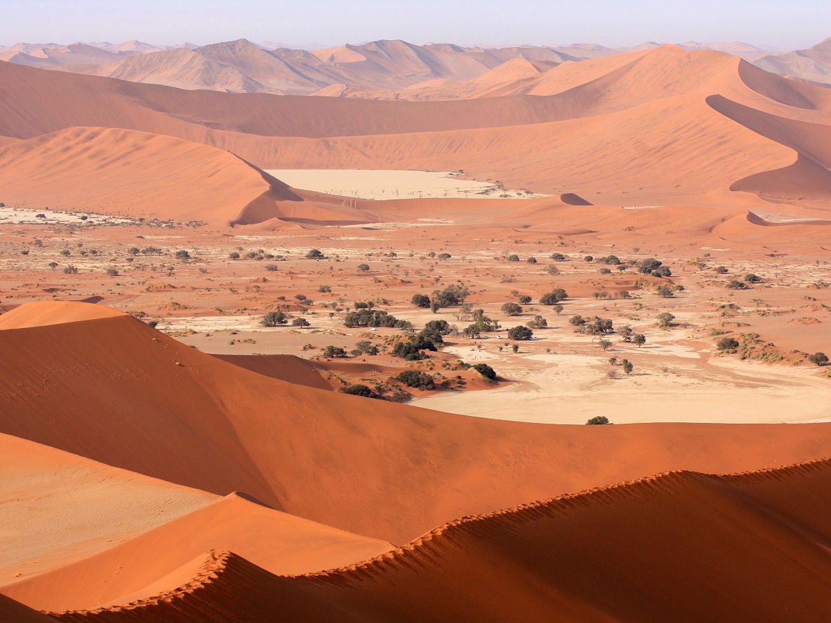 Namib-Naukluft Nat'l Park - vista dalla duna