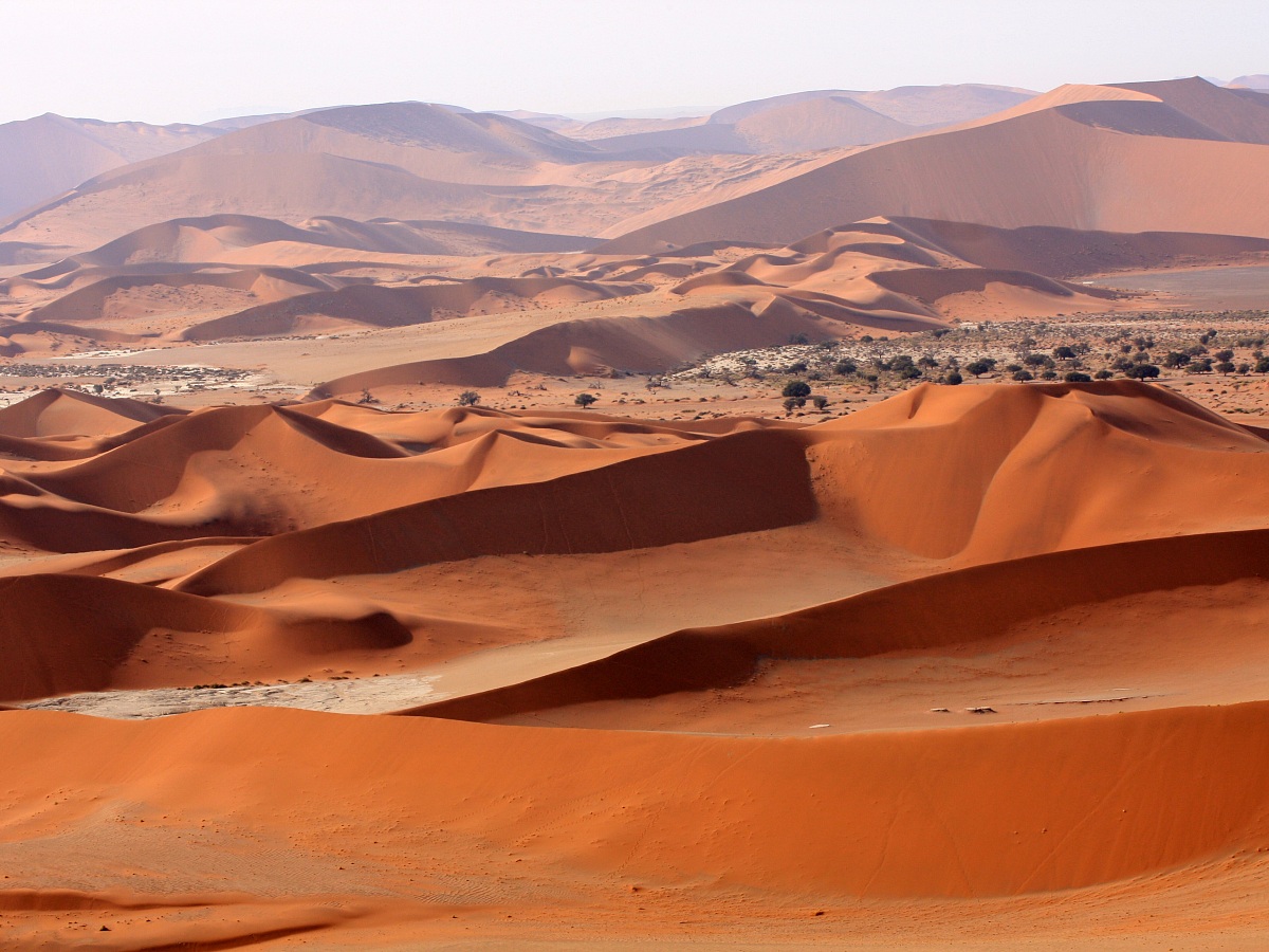 Namib-Naukluft Nat'l Park - vista dalla duna