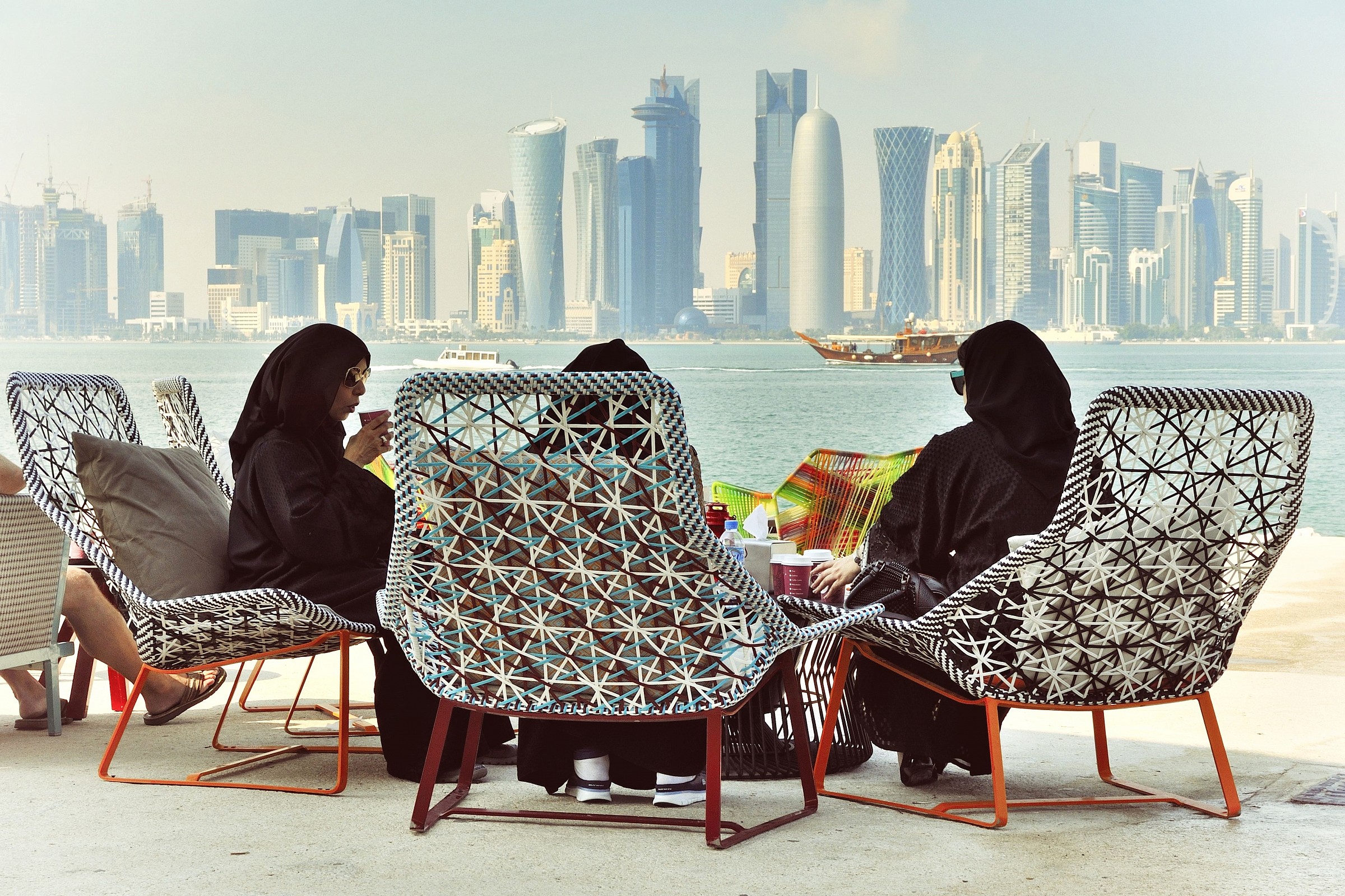 Breakfast with a view