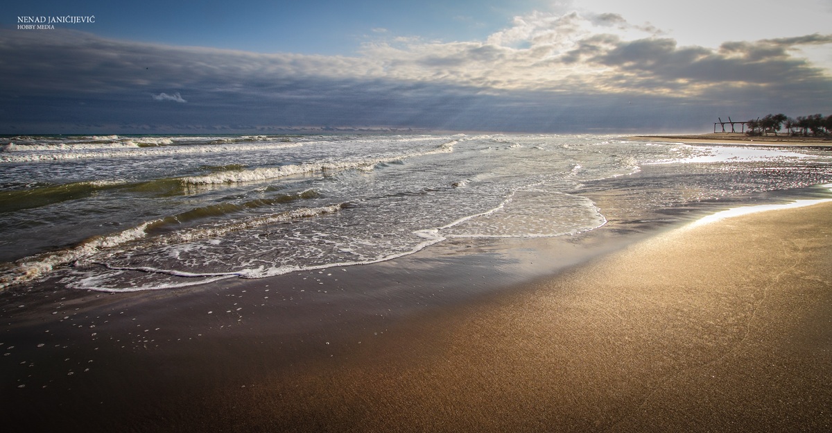 Beach Spain , Delta river Ebro