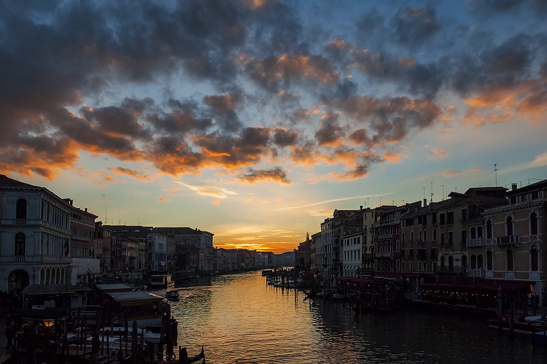 Canal Grande al Tramonto