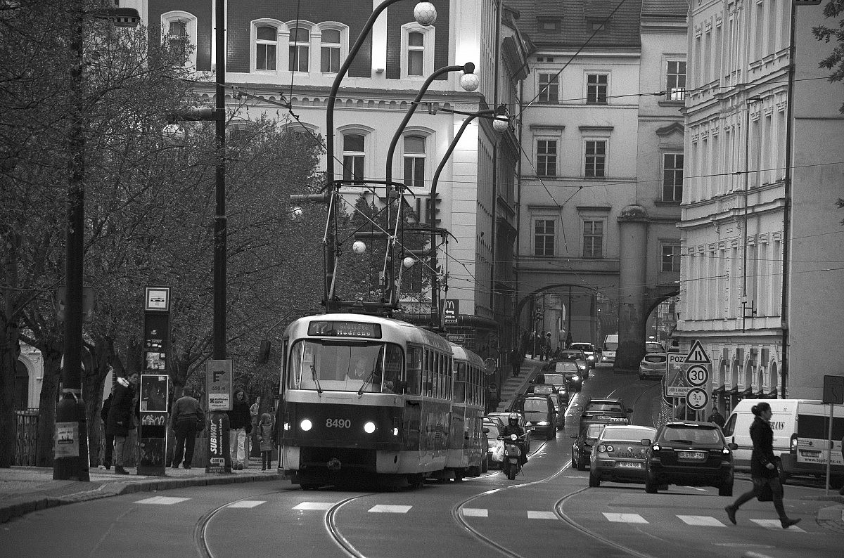 Un tram a Praga