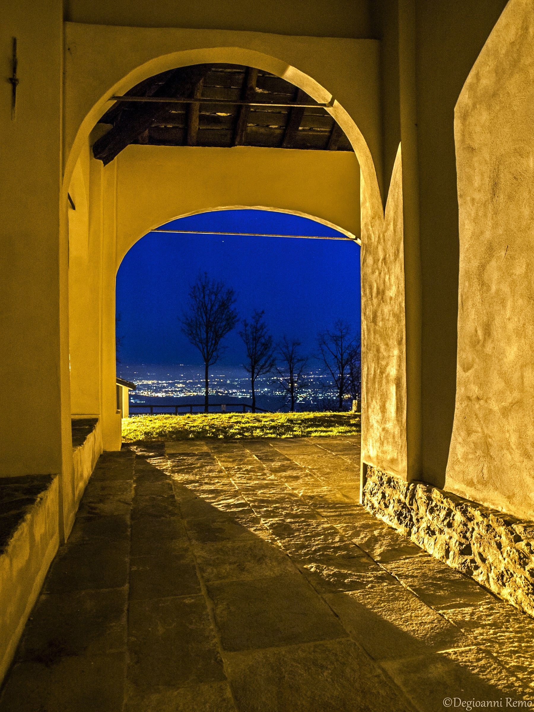 Vista da madonna degli Alpini