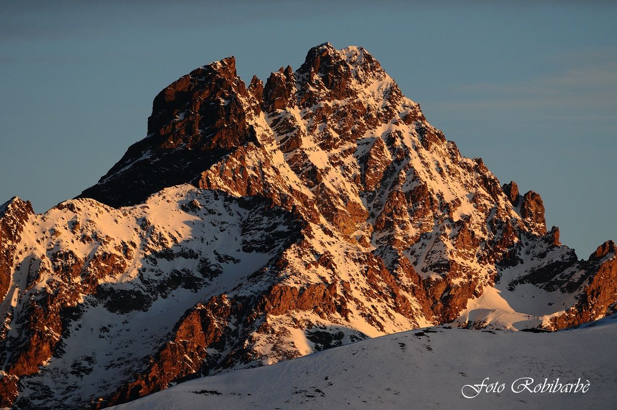 Monviso ...parete sud ....
