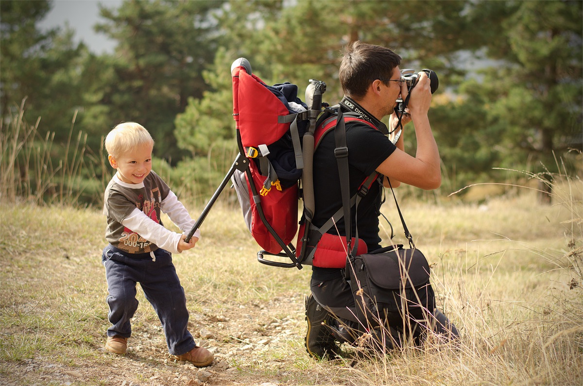 The hard life of a dad-photographer
