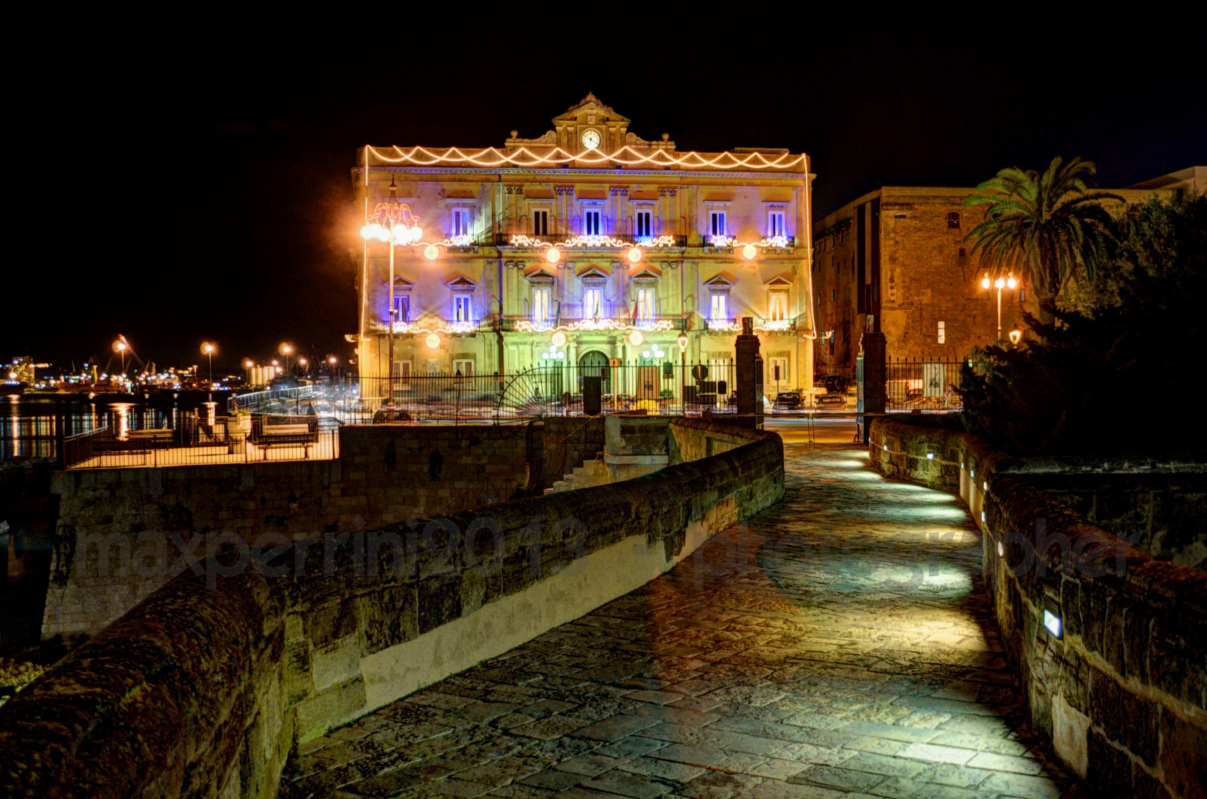 The Lights of Christmas in Taranto