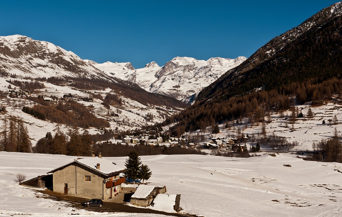 Cartolina dalla Val d'Ayas