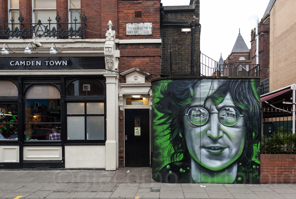 Jhon Lennon in Camden Town