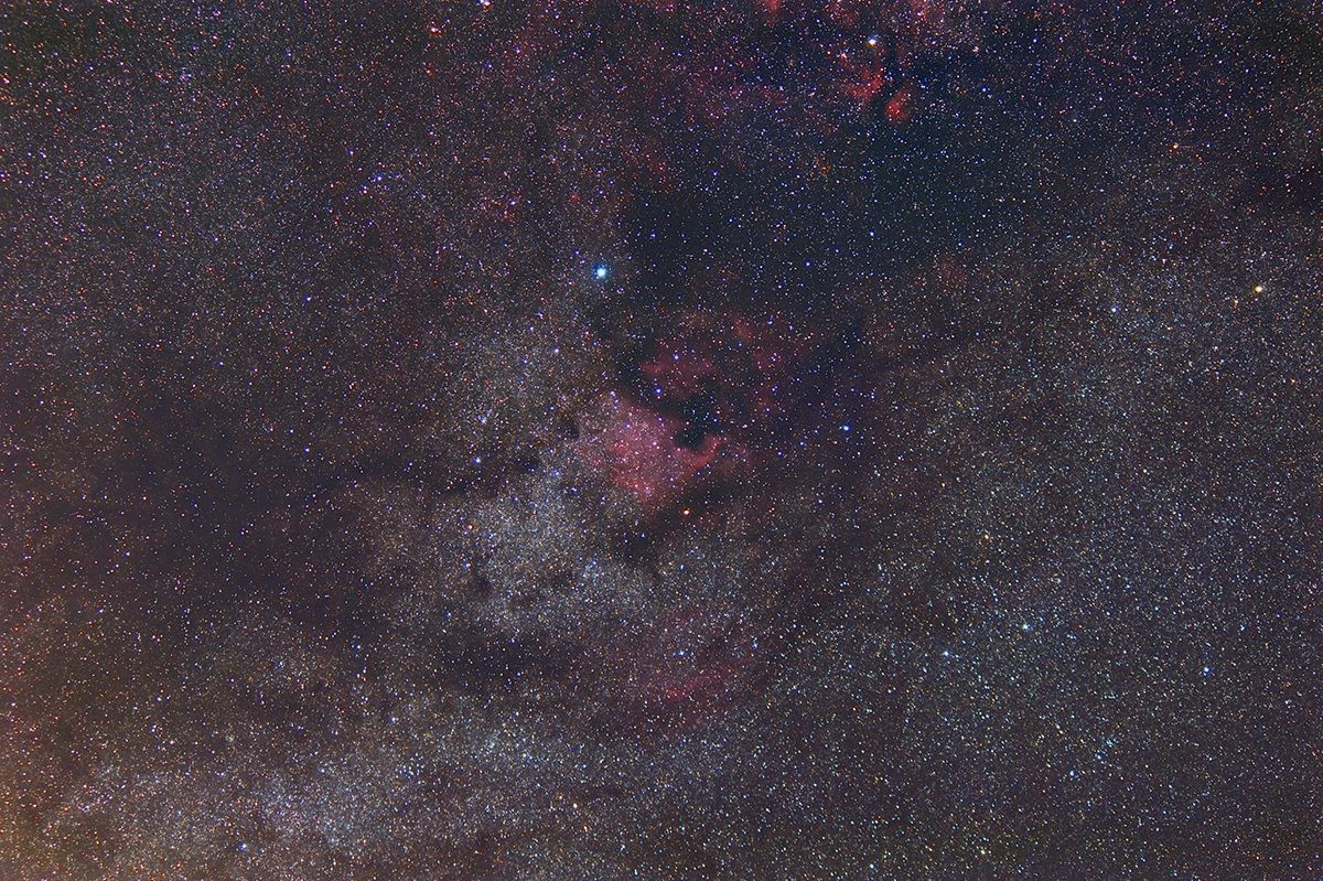 North America Nebula Constitution swan