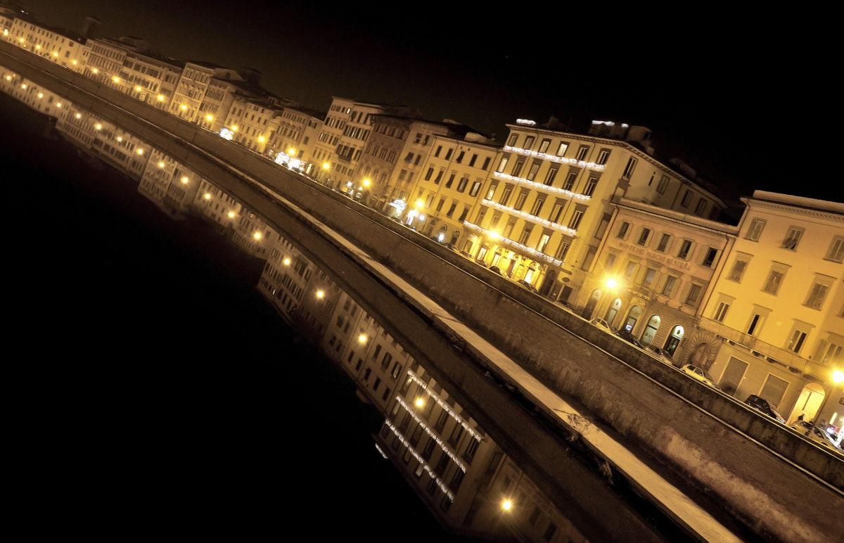 Pisa by night