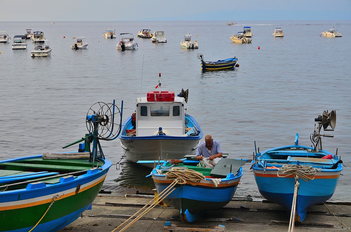 Barche a Scilla
