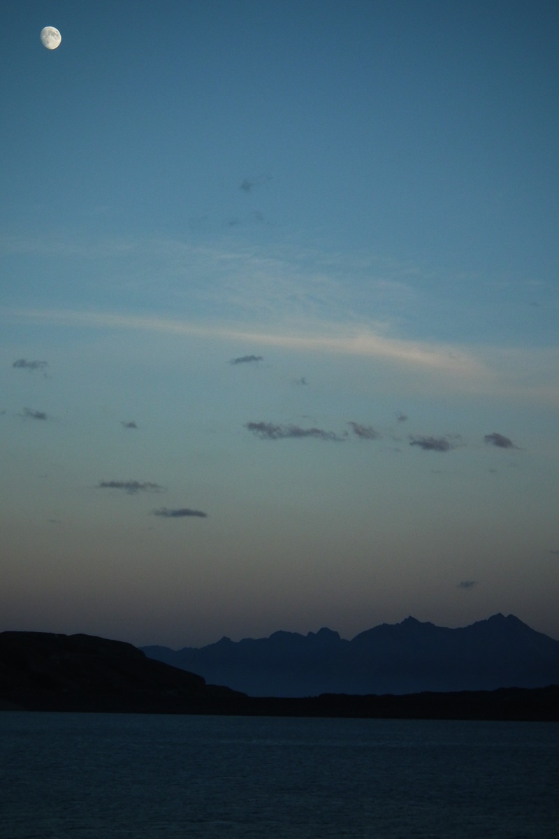 Cala la sera al Moncenisio