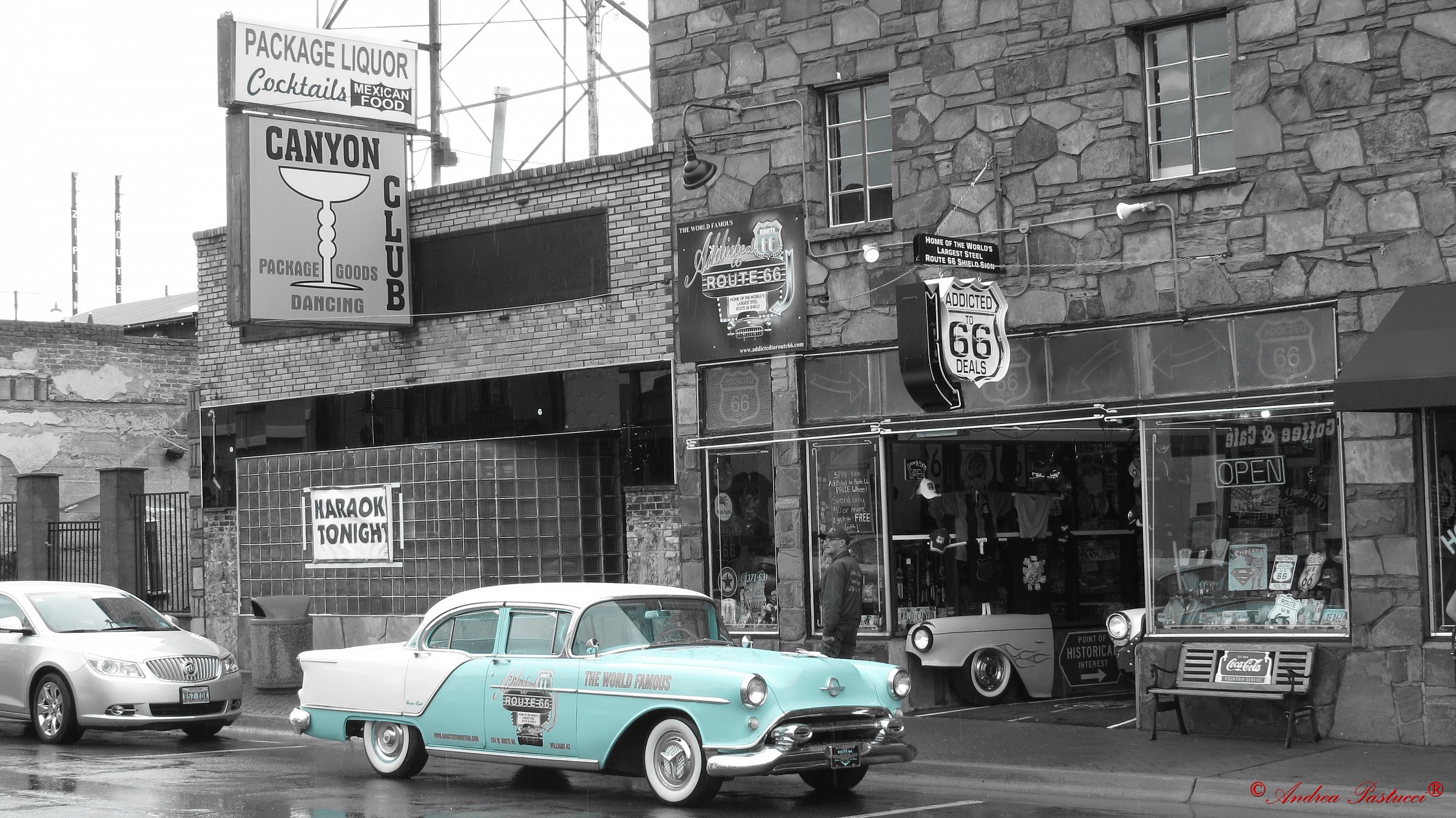 atmosfere retrò nella Route 66