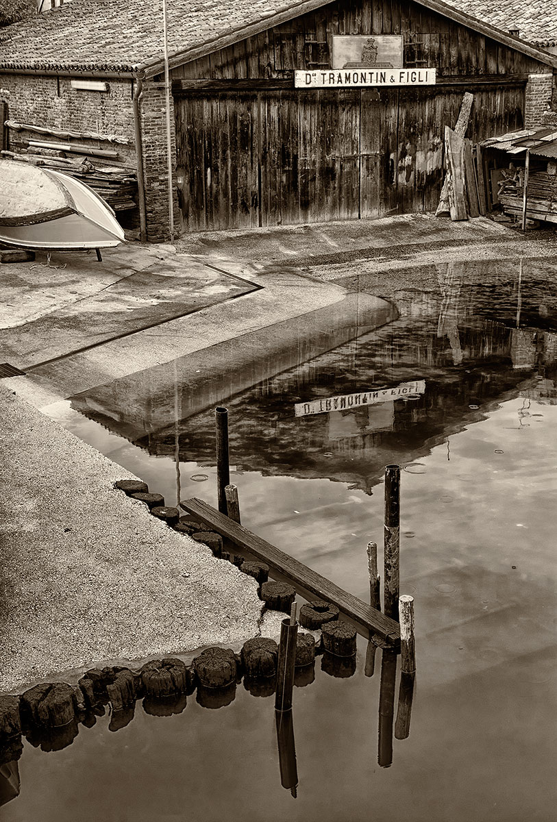 The squero Tramontin