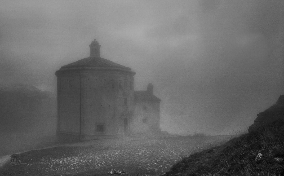 St. Mary of mercy in the fog