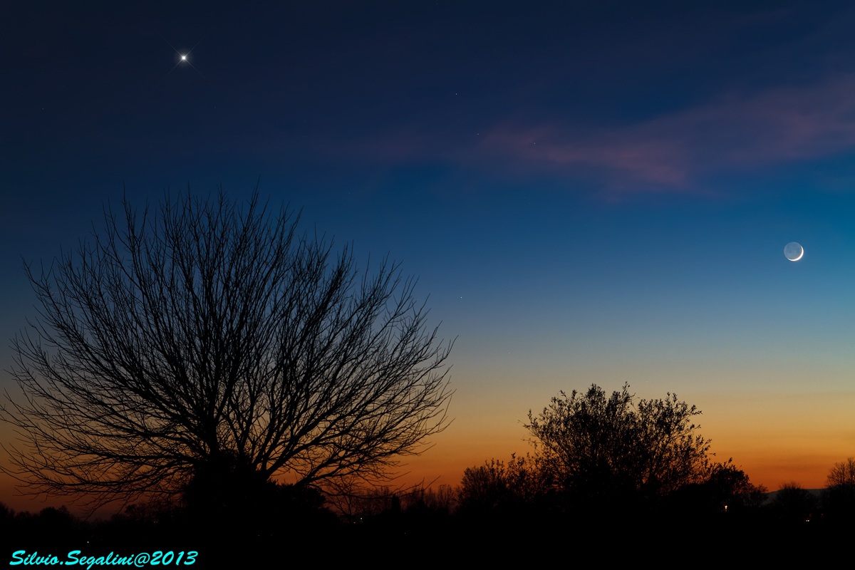 luna e venere