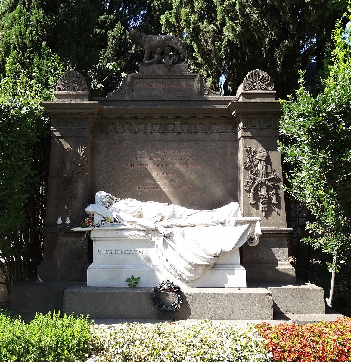 Tomb of Goffredo Mameli