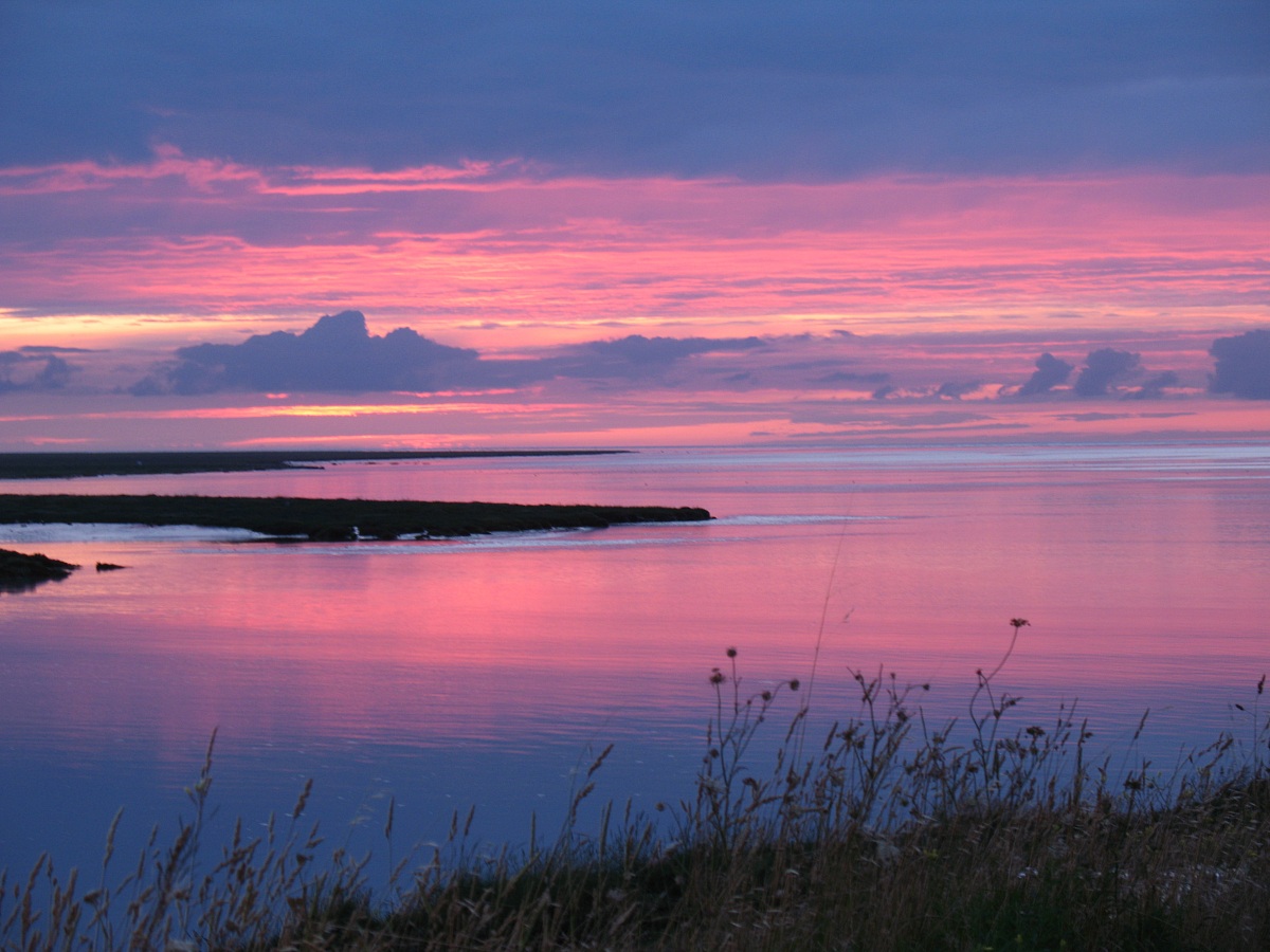 Tramonto a Mont Saint Michel