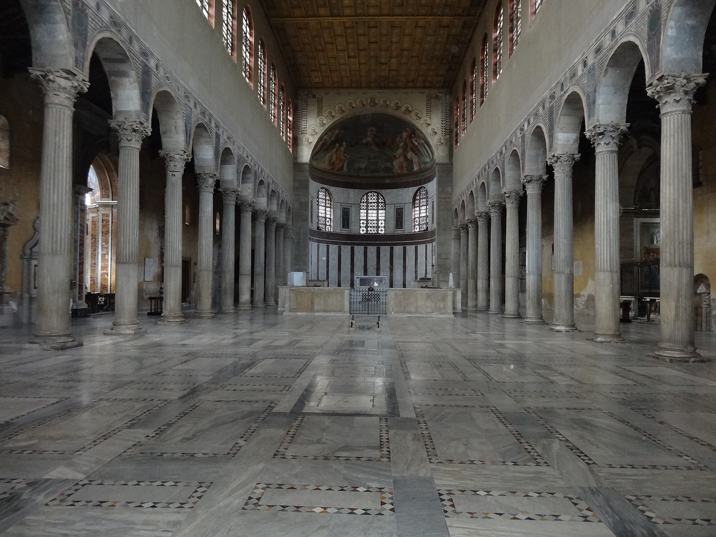 Interior of Santa Sabina