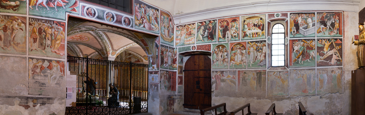 Overview oratory in Clusone