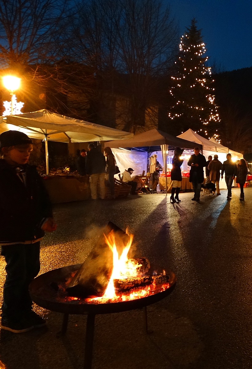 The brazier in the market - Palazzuolo sul Senio (FI)