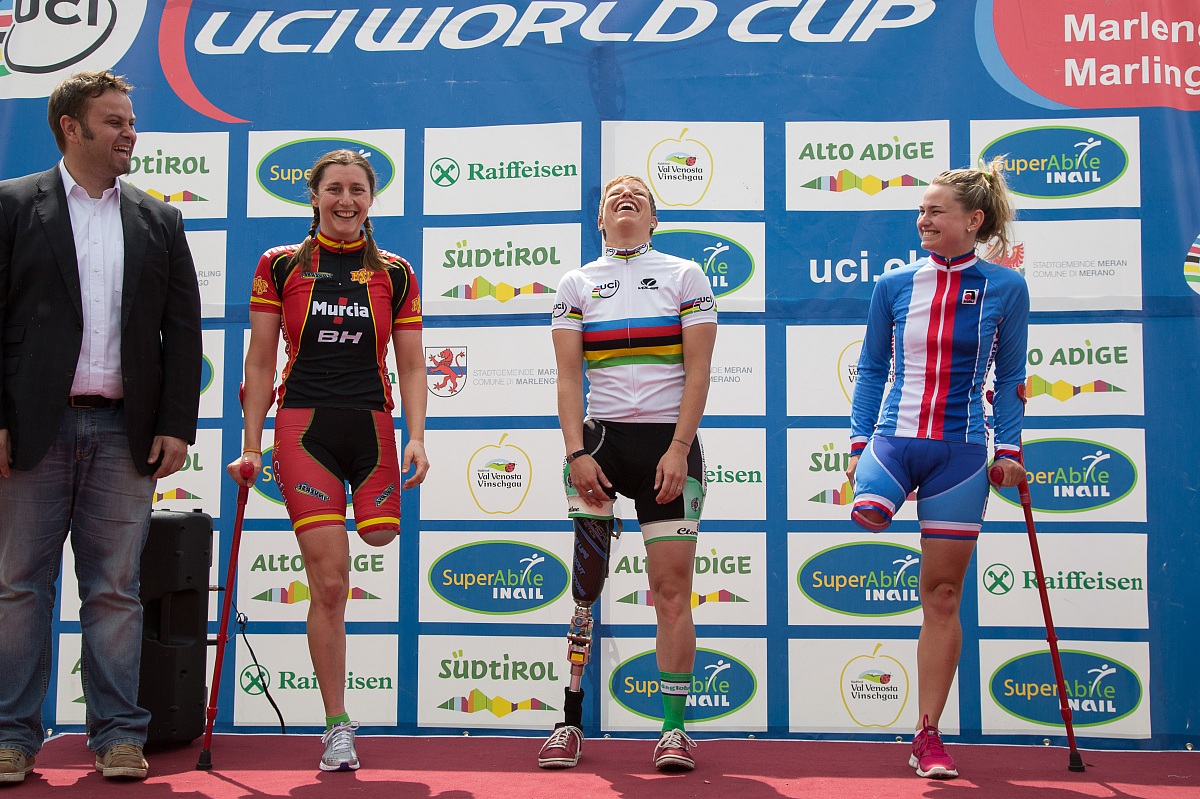 Paracycling - World Cup Merano - happy times