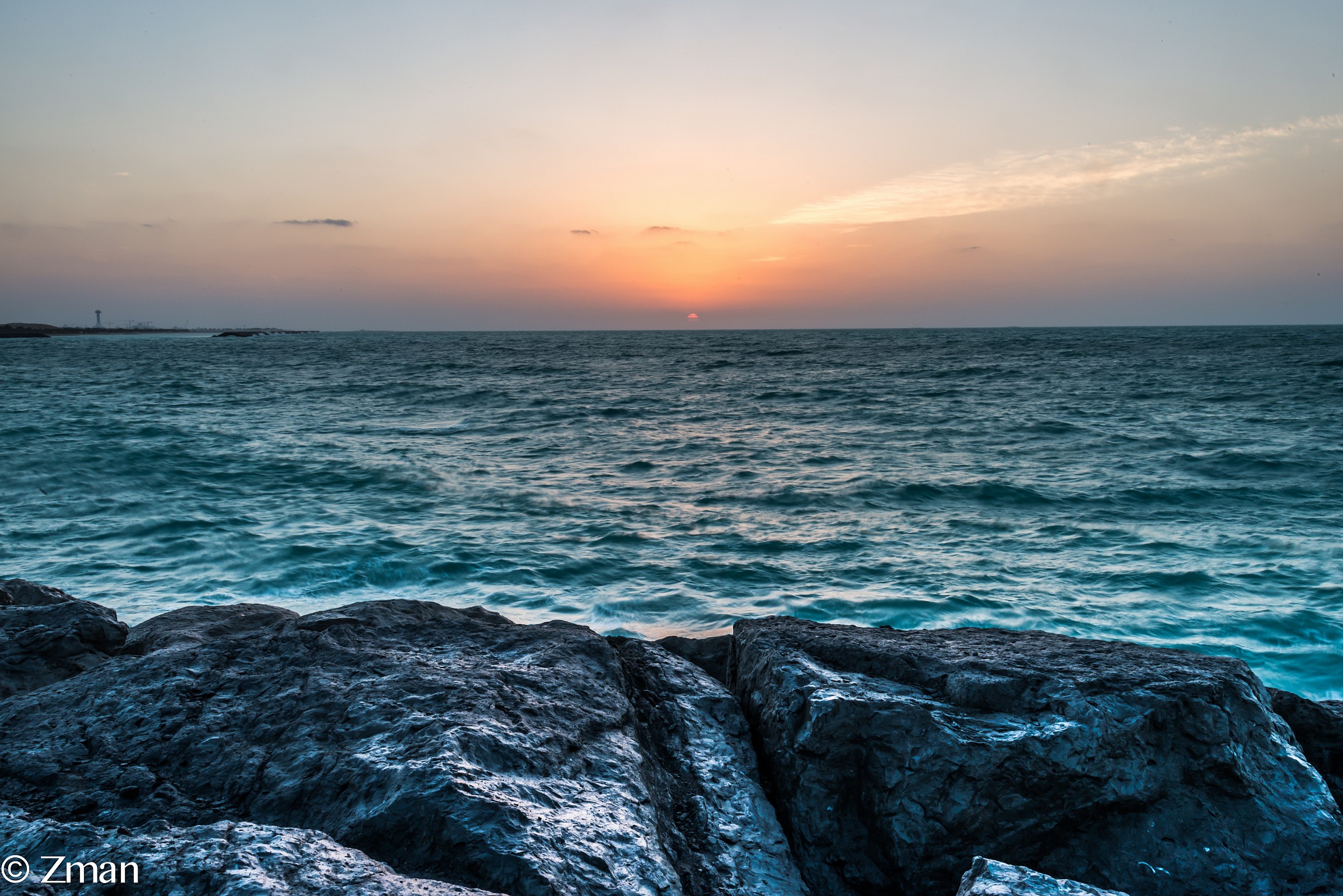 Sunset Over Abu Dhabi